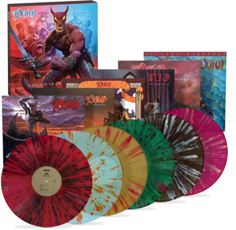 DIO 'A DECADE OF DIO: 1983-1993' BOX SET (Color Vinyl)