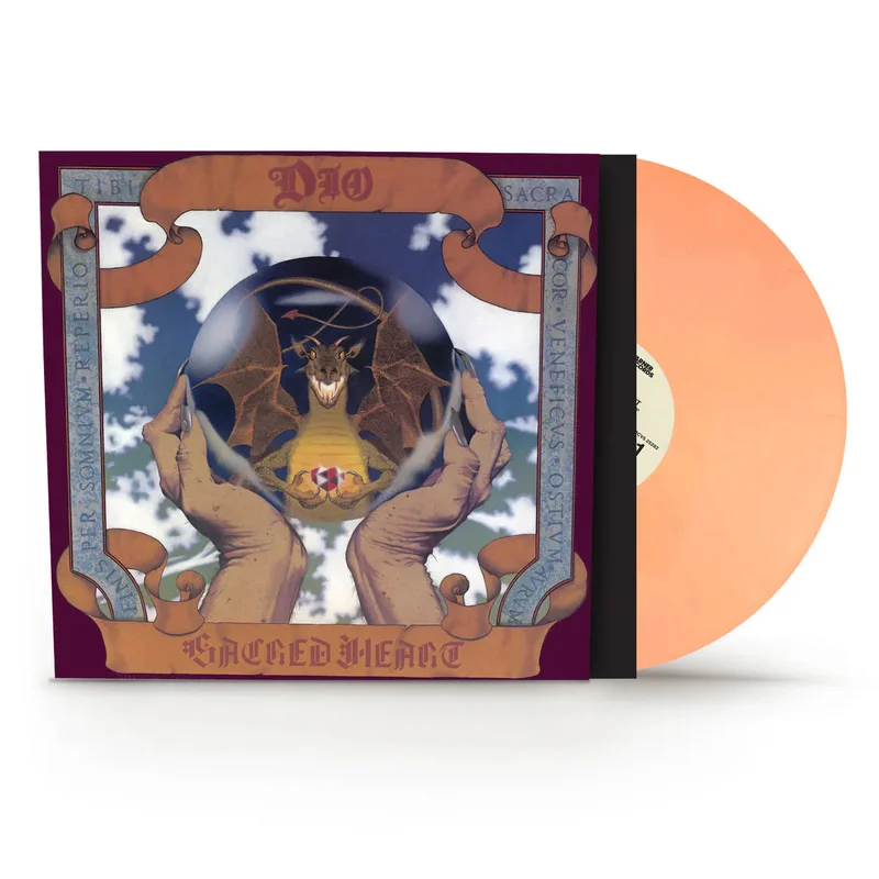 DIO 'SACRED HEART' LP (Limited, Yellow Vinyl)