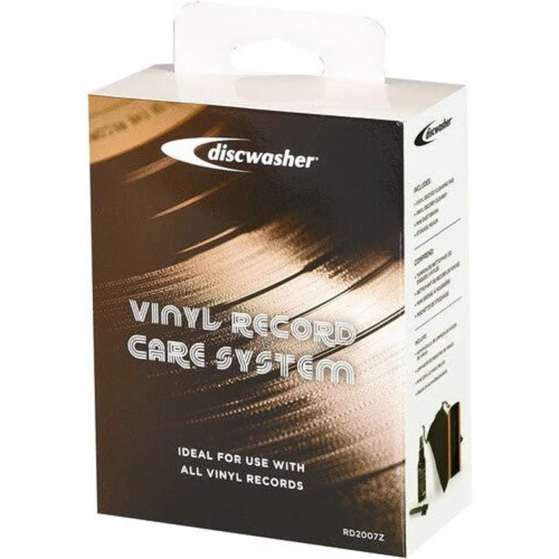 Discwasher RD2007Z D4+ Record Care System With Brush/ Fluid / Gift Box