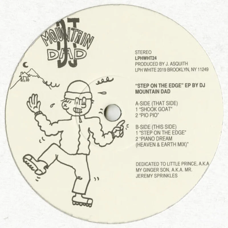 DJ Mountain Dad - Step On The Edge EP (12") (Very Good Plus (VG+))