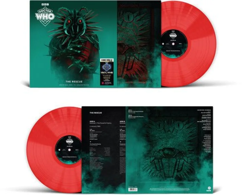 Doctor Who, Rescue - Limited RSD 2026 'Rescue Red' Colored 140-Gram Vinyl