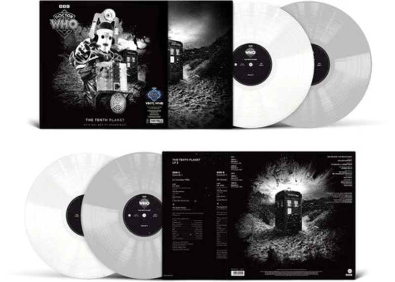 Doctor Who - The Tenth Planet - Limited 140-Gram White & Silver Colored Vinyl