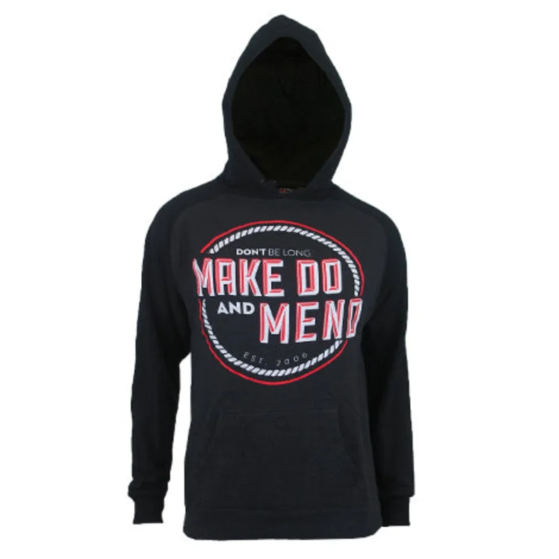 Don't Be Long Charcoal Heather/Black Two-Tone Pullover
