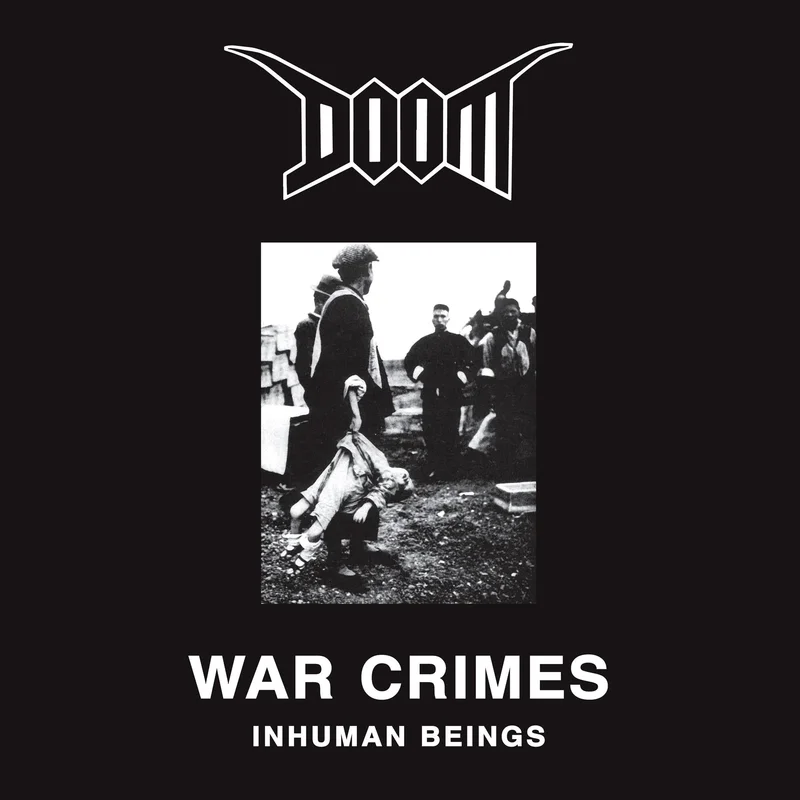 DOOM 'WAR CRIMES - INHUMAN BEINGS' LP