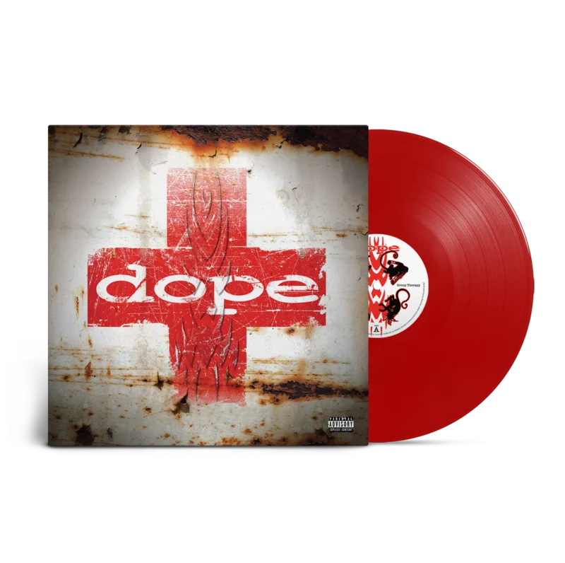 DOPE 'GROUP THERAPY' LP (Clear Red Vinyl)