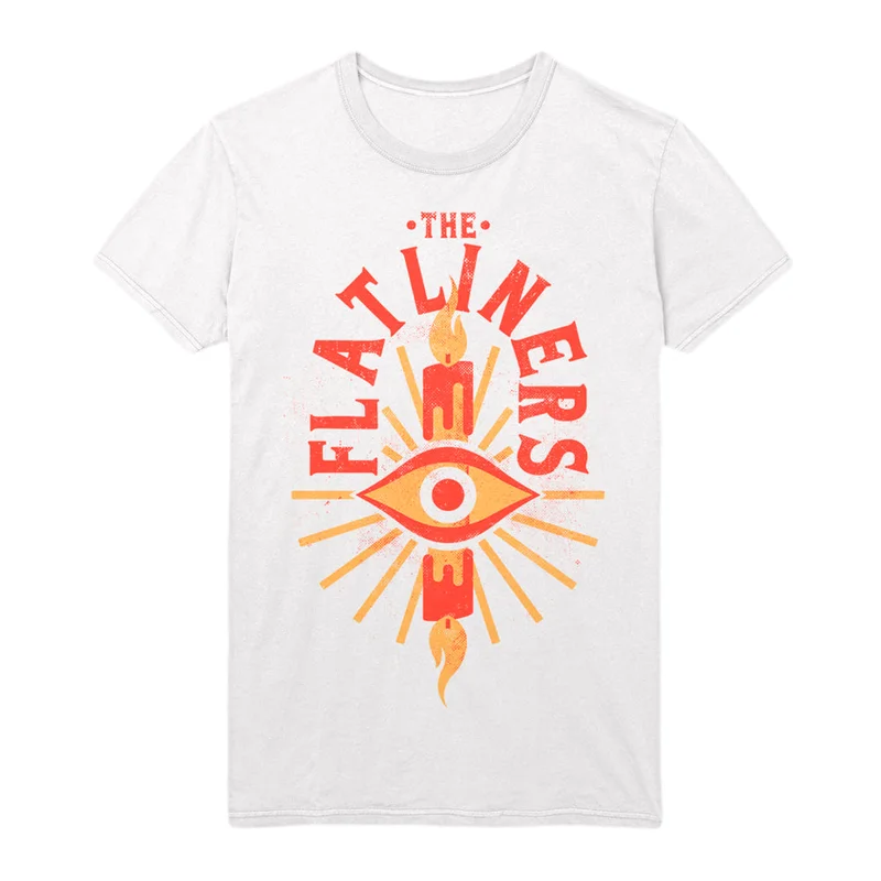 Double Candle White T-Shirt