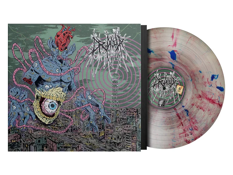 DR. ACULA S/T LP (Limited Edition  Only 100 Made, Blue & Red Swirl on Natural PVC Vinyl)