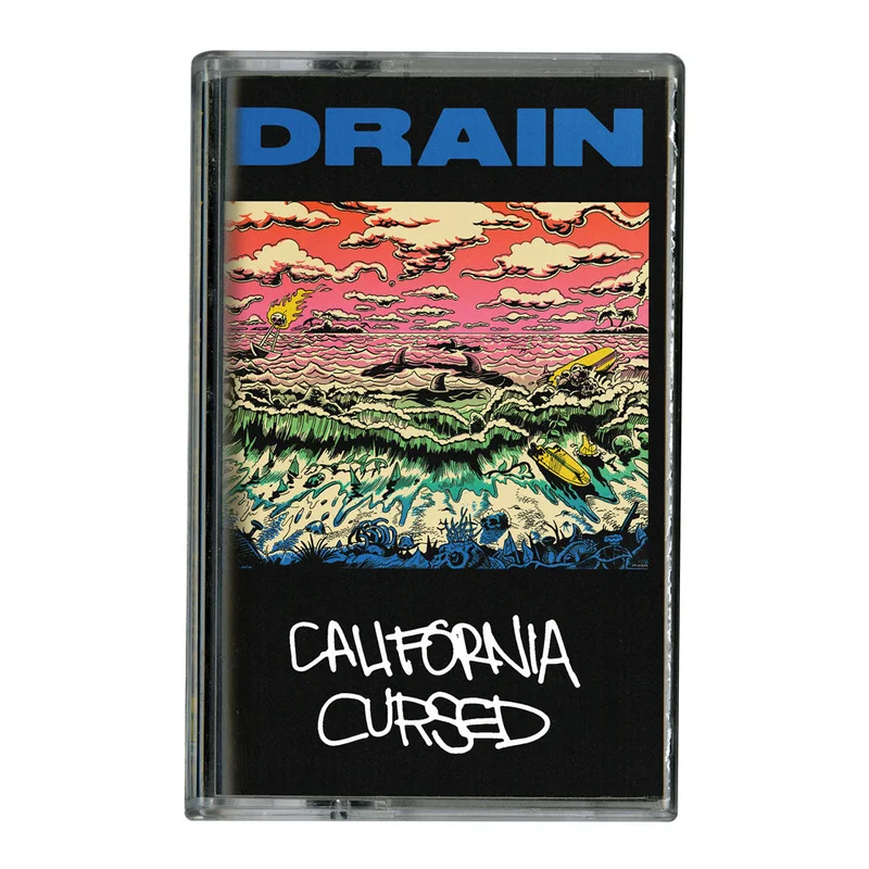 DRAIN 'CALIFORNIA CURSED' CASSETTE