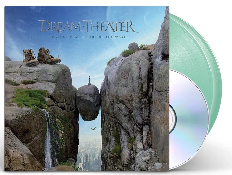 DREAM THEATER A VIEW FROM THE TOP OF THE WORLD 2LP (Limited Edition - Only 500 Made, Opaque Green Vinyl)