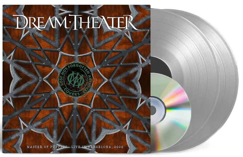 DREAM THEATER MASTER OF PUPPETS - LIVE IN BARCELONA 2002 SILVER 2LP + CD  ONLY 300 MADE