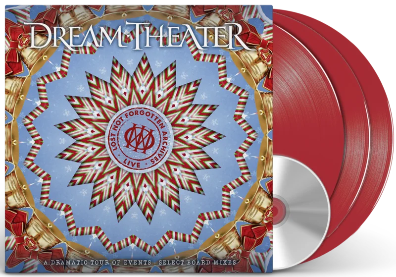 DREAM THEATER THE LOST NOT FORGOTTEN ARCHIVES - A DRAMATIC TOUR OF EVENTS - SELECT BOARD MIXES 3LP + 2CD  ONLY 300 MADE (Limited Edition Apple Red Vinyl)