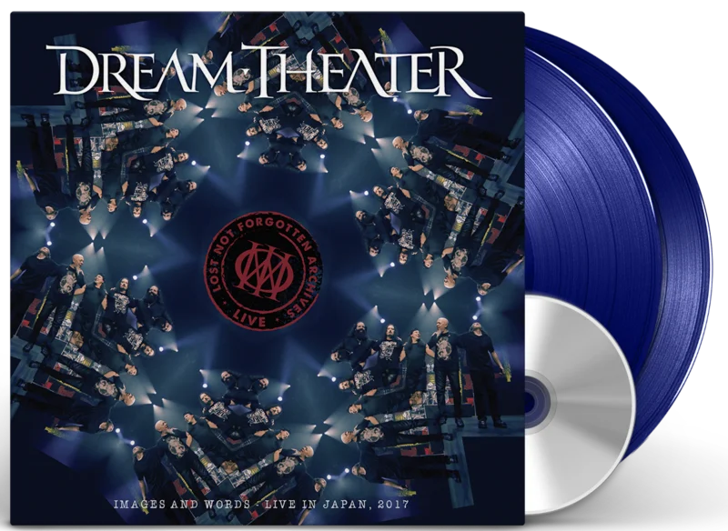 DREAM THEATER THE LOST NOT FORGOTTEN ARCHIVES - IMAGES & WORDS - LIVE IN JAPAN 2017 2LP (Limited Edition Cobalt)