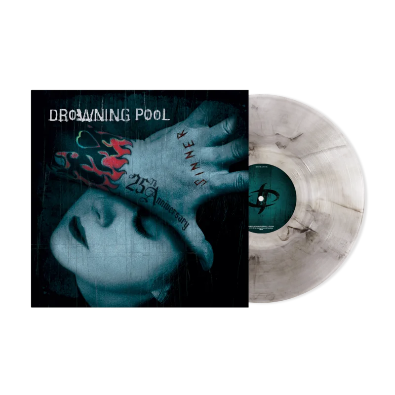 DROWNING POOL SINNER 25TH ANNIVERSARY LP (Exclusive  Limited to 500, Smoke Clear Vinyl)