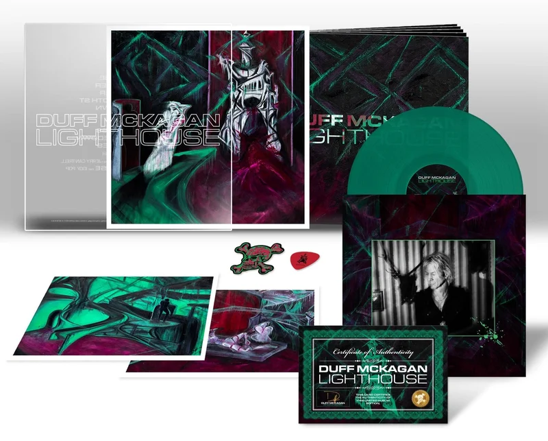 DUFF MCKAGAN LIGHTHOUSE DELUXE LP (Limited Edition  Only 300 Made, Emerald Green Vinyl)