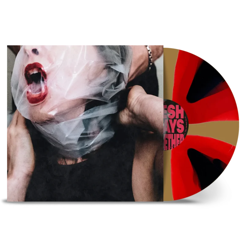 Dying Wish - Flesh Stays Together Gold/Red/Black Propeller Vinyl
