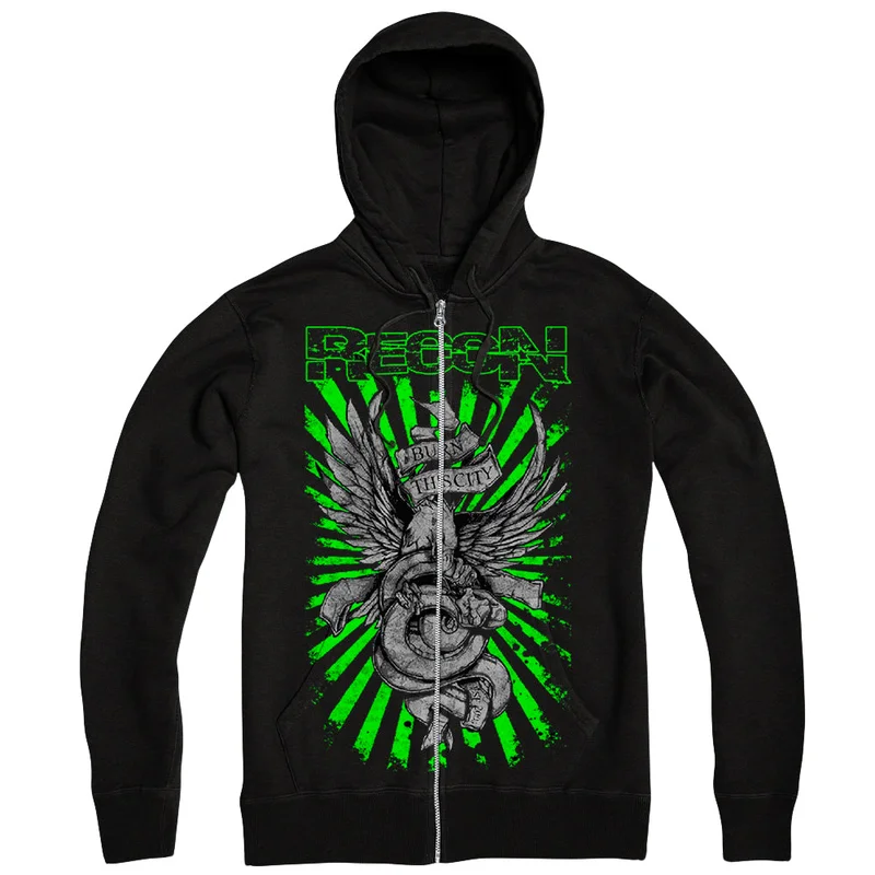 Eagle Black Zip-Up