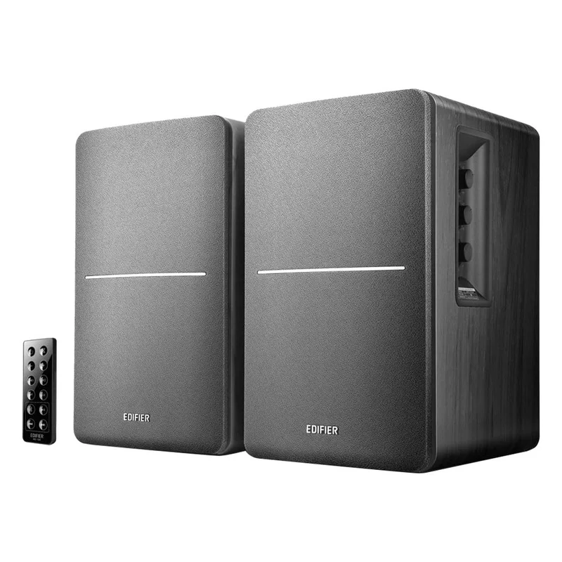 Edifier R1280DB Bluetooth Wireless 2.0 Book Shelf Speakers in Piano Black finish - 42 Watts