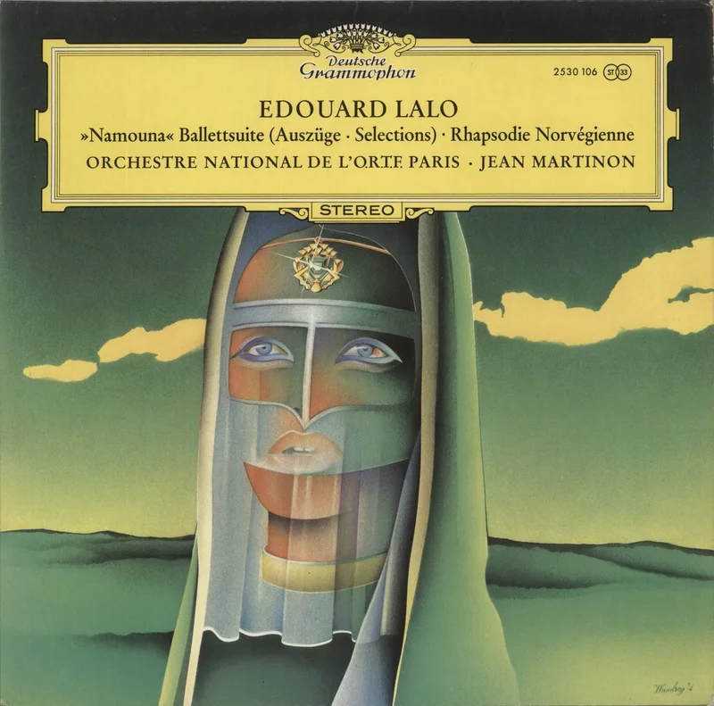 Edouard Lalo Lalo: Namouna Ballettsuite (Auszge  Selections)  Rhapsodie Norvgienne UK Vinyl LP