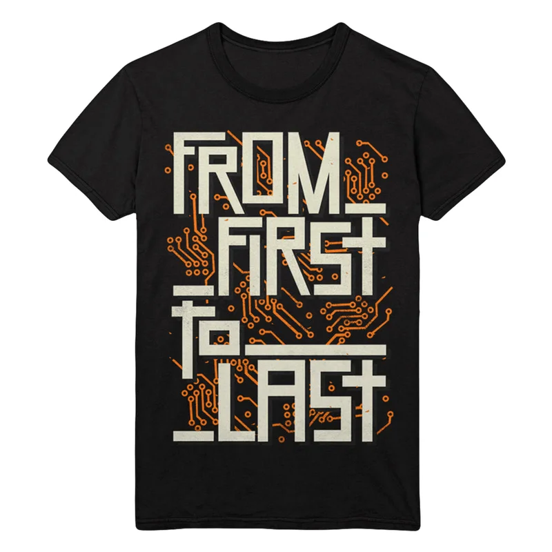 Electronics Black T-Shirt
