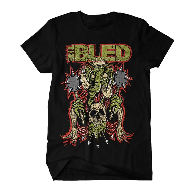 Elephant Wars Black T-Shirt