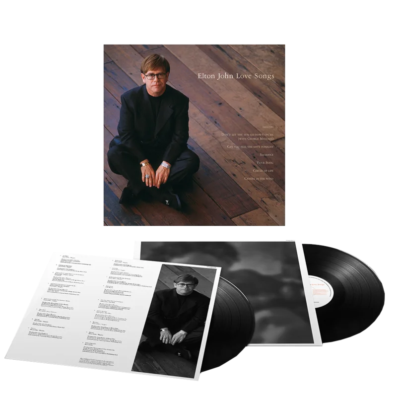 ELTON JOHN 'LOVE SONGS' 2LP