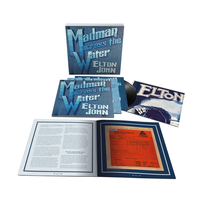 ELTON JOHN 'MADMAN ACROSS THE WATER' 4LP (50th Anniversary)
