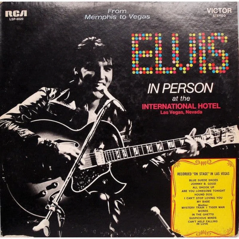 Elvis Presley - From Memphis To Vegas / From Vegas To Memphis