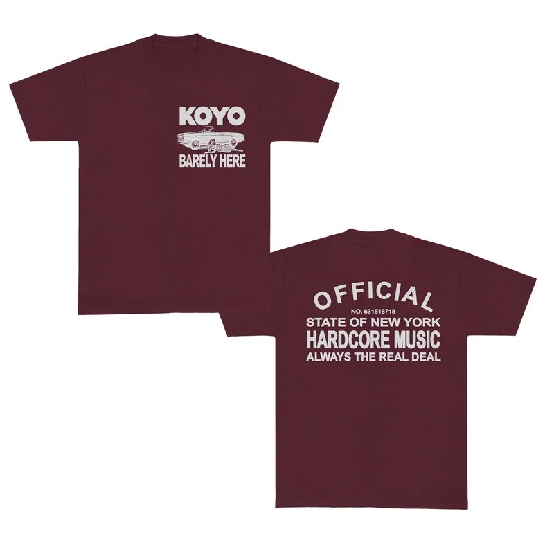 Emissions Maroon - Tee
