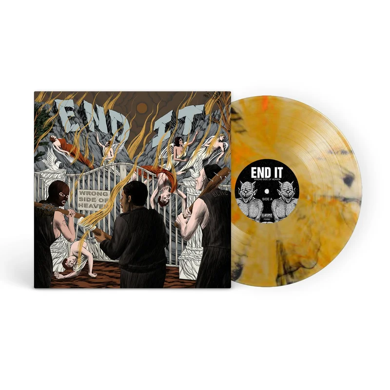 END IT WRONG SIDE OF HEAVEN LP (Koi Pond Vinyl)