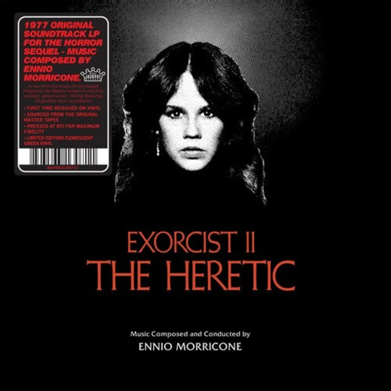 ENNIO MORRICONE 'EXORCIST II - THE HERETIC SOUNDTRACK' LP