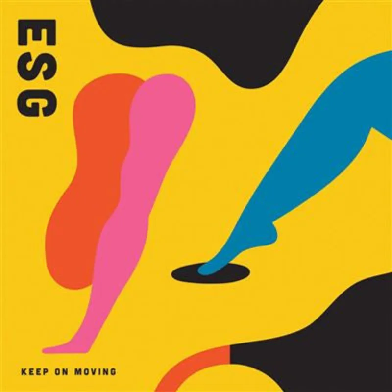 ESG 'KEEP ON MOVING' LP (Neon Orange Vinyl)