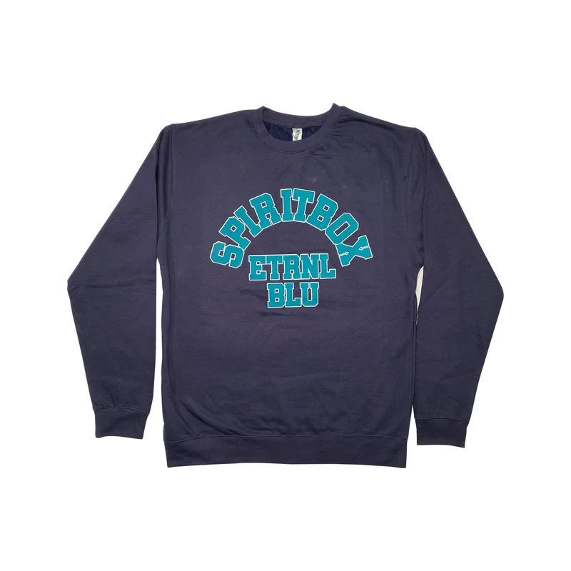 ETRNL BLU Navy Crewneck