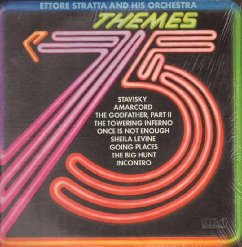 Ettore Stratta And His Orchestra - Themes '75 (LP, Album) (Very Good Plus (VG+))