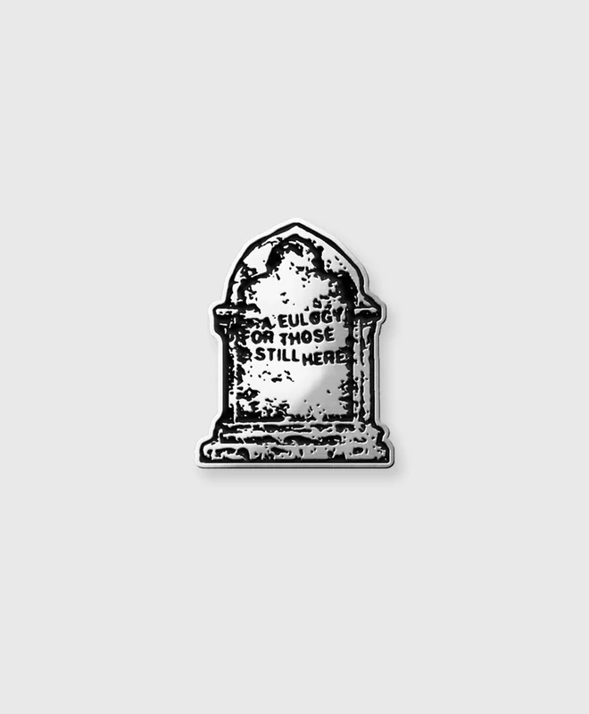 Eulogy Enamel Pin