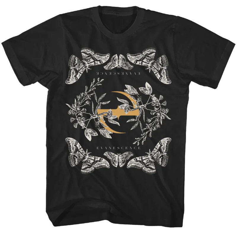 EVANESCENCE BUTTERFLY LOGO black