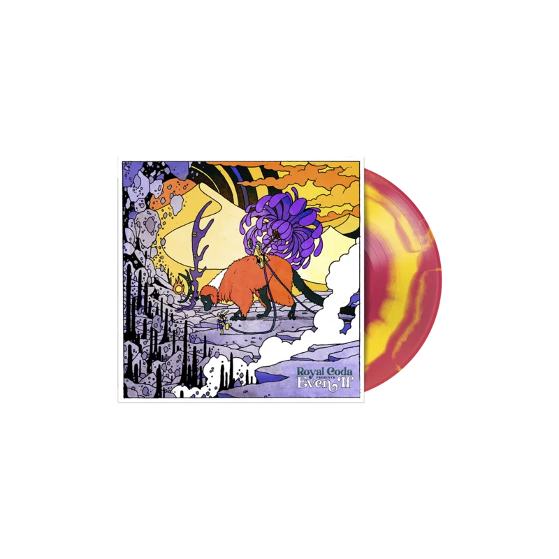 Even If Magenta/Yellow A/B Sided 7" Vinyl