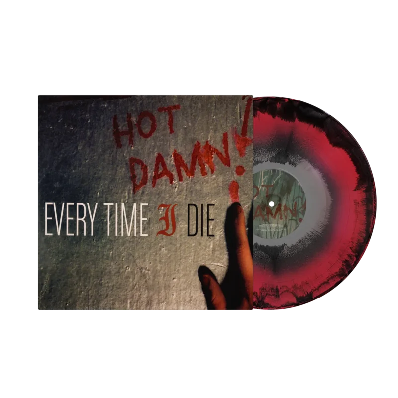 EVERY TIME I DIE 'HOT DAMN!' LP (Apple Red & Black & Silver Vinyl)