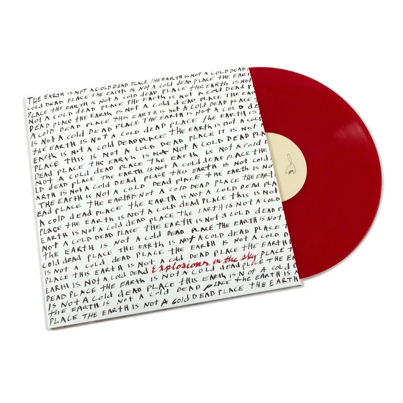 EXPLOSIONS IN THE SKY 'THE EARTH IS NOT A COLD DEAD PLACE' 2LP (Opaque Red Vinyl)