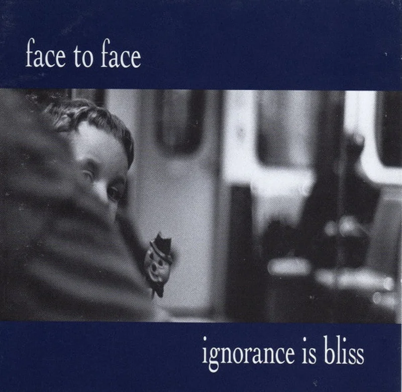 FACE TO FACE 'IGNORANCE IS BLISS' 4LP (25th Anniversary/Deluxe Edition, Graphite Vinyl)
