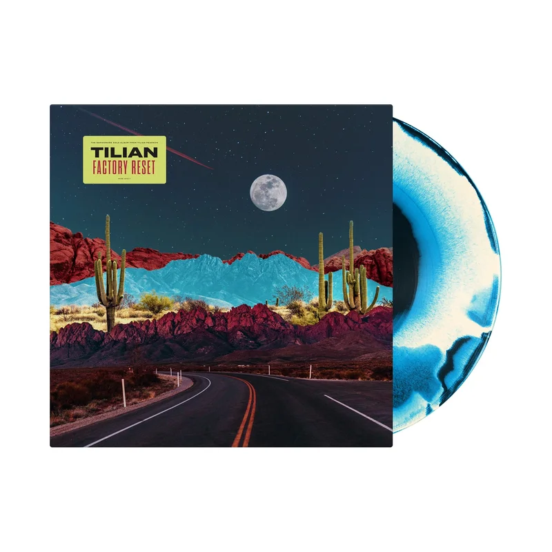 Factory Reset White/Blue/Black Vinyl LP