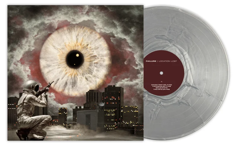 FAILURE 'LOCATION LOST' LP (Exclusive  Limited to 500, Opaque Silver Metallic Vinyl)
