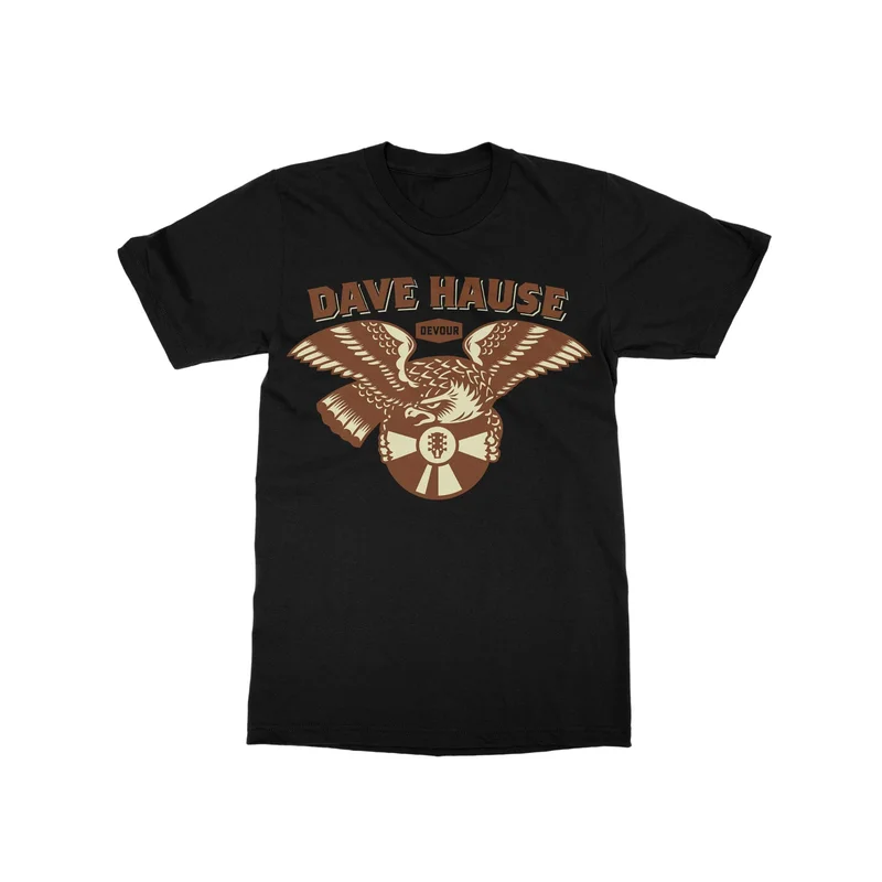 Falcon Record Black T-Shirt