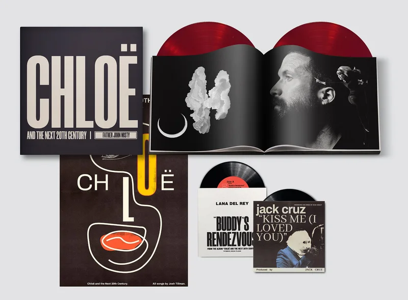 FATHER JOHN MISTY 'CHLO AND THE NEXT 20TH CENTURY' BOX SET (2LP Red Vinyl + 2 7"'s + Book)