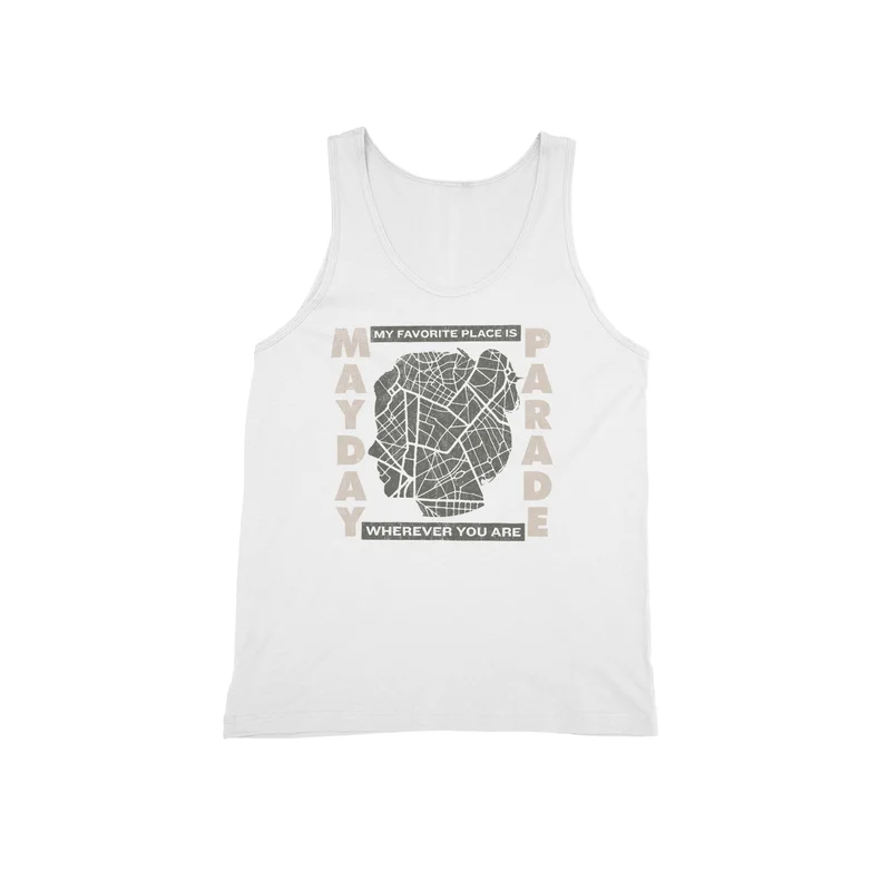 Favorite Places White Tank Top