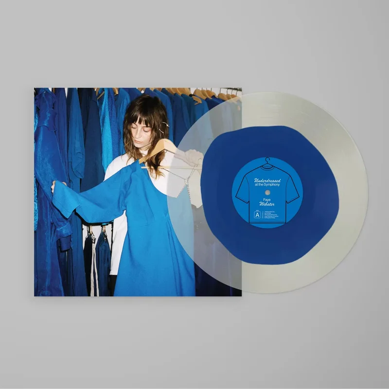 FAYE WEBSTER 'UNDERDRESSED AT THE SYMPHONY' LP (Blue & White Bullseye Vinyl)
