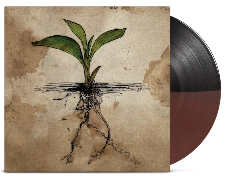 FEAR BEFORE THE MARCH OF FLAMES FEAR BEFORE LIMITED EDITION BROWN AND BLACK SPLIT LP  ONLY 200 MADE