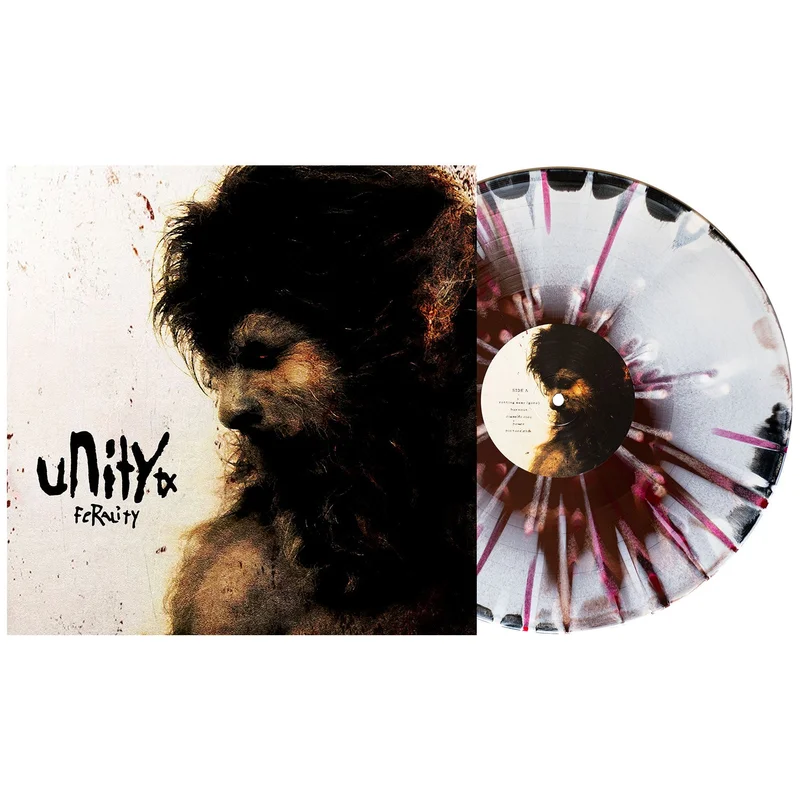 FERALITY - Brown, Bone & Black Aside/Bside W/ White & Red Splatter LP