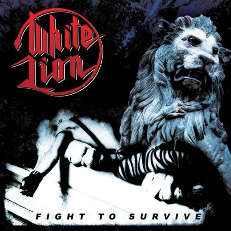 Fight To Survive - WHITE/ BLACK/ RED SPLATTER
