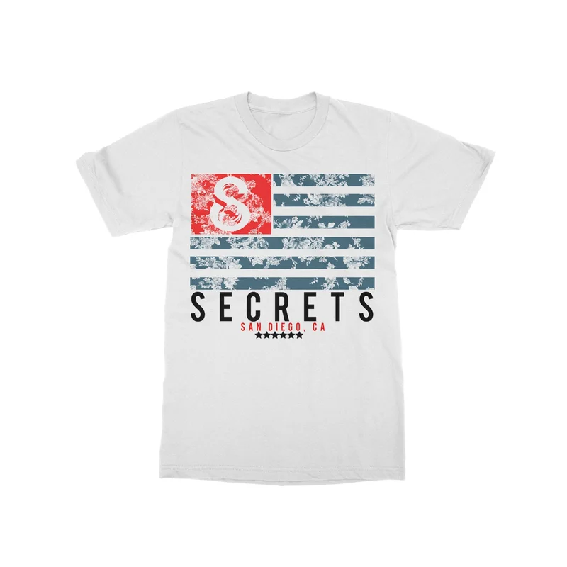 Flag White T-Shirt