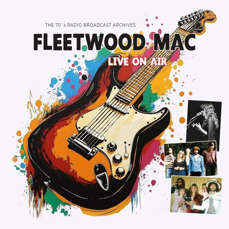 FLEETWOOD MAC 'LIVE ON AIR' LP (Limited Edition, White Vinyl)